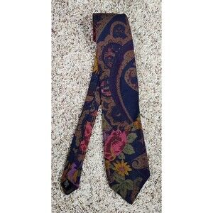 Montagu Multicolor Floral Wool Blend Tie